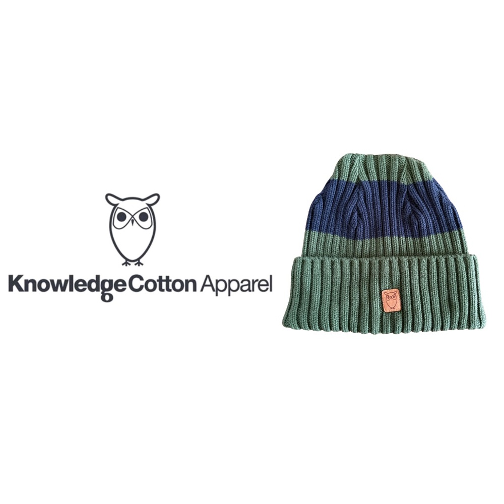 Knowledge Cotton Apparel Organic Cotton Ribbed Beanie – Unisex